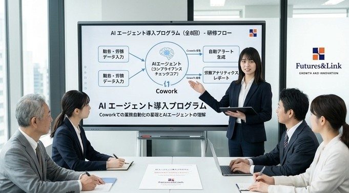 AIエージェント導入研修 講義風景